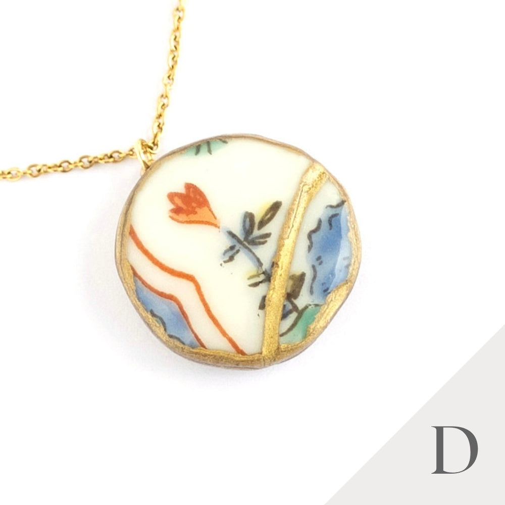 Ware Necklace-Kintsugi jewelry-Japanese pottery jewelry-JAPONICA