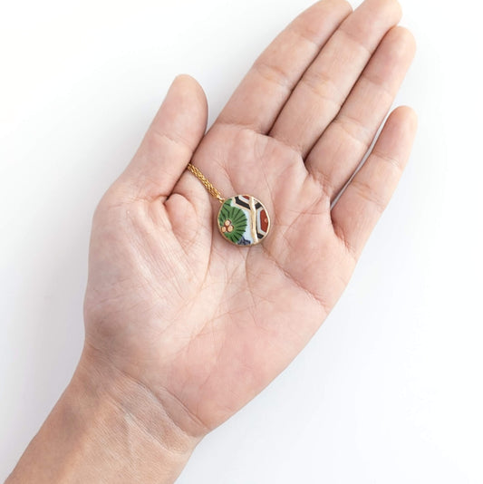 Ware Necklace-Kintsugi jewelry-Japanese pottery jewelry-JAPONICA