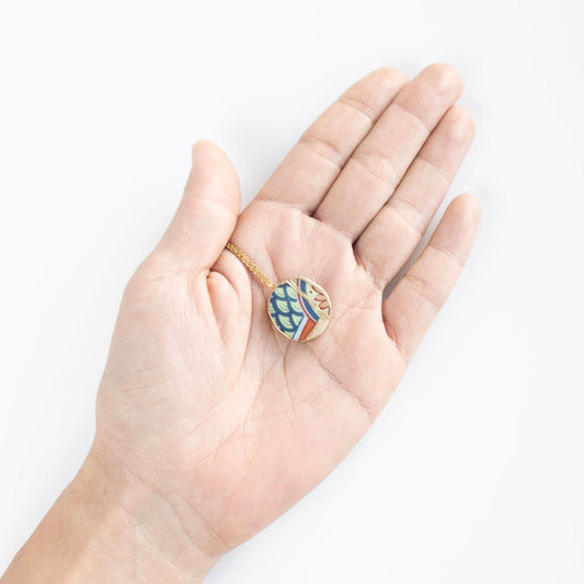 Ware Necklace-Kintsugi jewelry-Japanese pottery jewelry-JAPONICA