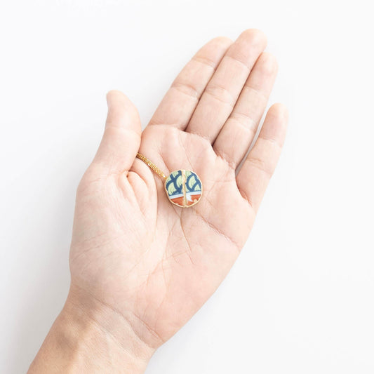 Ware Necklace-Kintsugi jewelry-Japanese pottery jewelry-JAPONICA