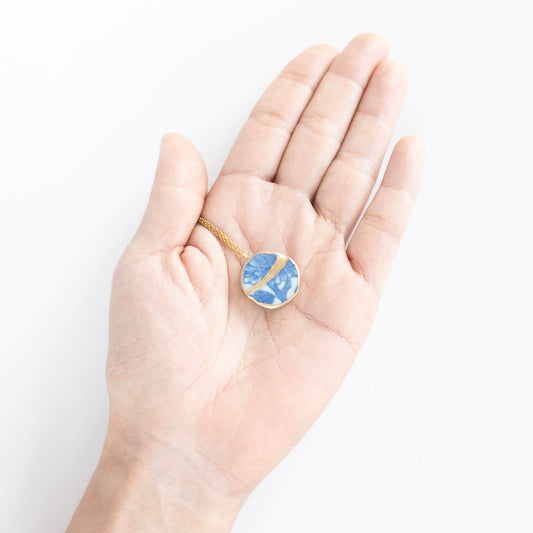 Ware Necklace-Kintsugi jewelry-Japanese pottery jewelry-JAPONICA