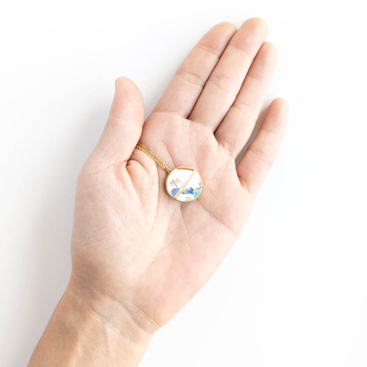 Ware Necklace-Kintsugi jewelry-Japanese pottery jewelry-JAPONICA