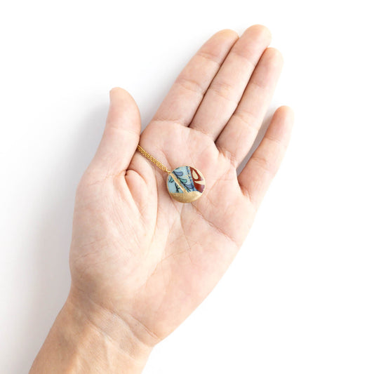 Kake Necklace-Kintsugi jewelry-Japanese pottery jewelry-JAPONICA