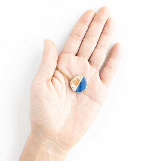 Yobitsugi Necklace-Kintsugi jewelry-Japanese pottery jewelry-JAPONICA