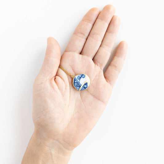 Ware Necklace-Kintsugi jewelry-Japanese pottery jewelry-JAPONICA