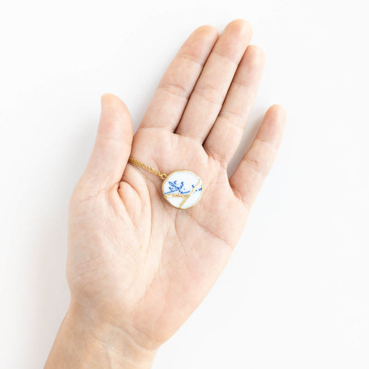 Ware Necklace-Kintsugi jewelry-Japanese pottery jewelry-JAPONICA