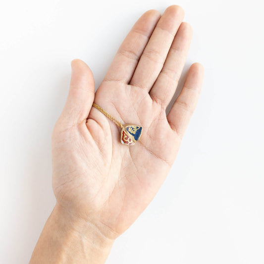 Yobitsugi Necklace-Kintsugi jewelry-Japanese pottery jewelry-JAPONICA