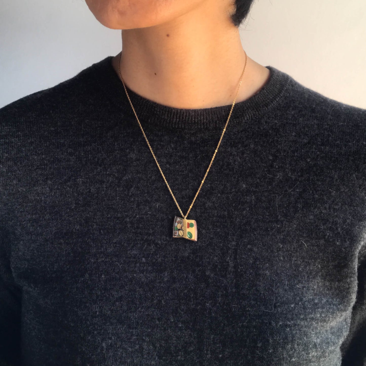 Yobitsugi Necklace-Kintsugi jewelry-Japanese pottery jewelry-JAPONICA