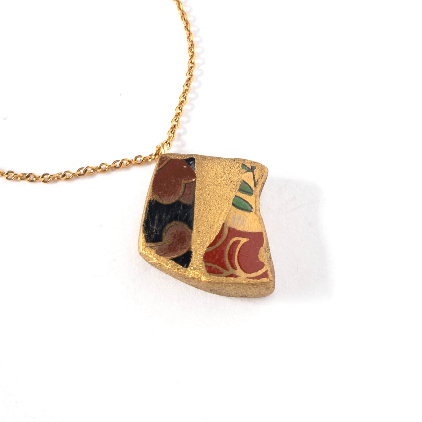 Yobitsugi Necklace-Kintsugi jewelry-Japanese pottery jewelry-JAPONICA