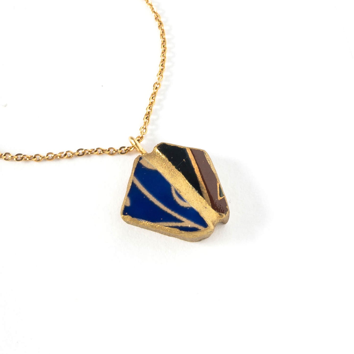 Yobitsugi Necklace-Kintsugi jewelry-Japanese pottery jewelry-JAPONICA