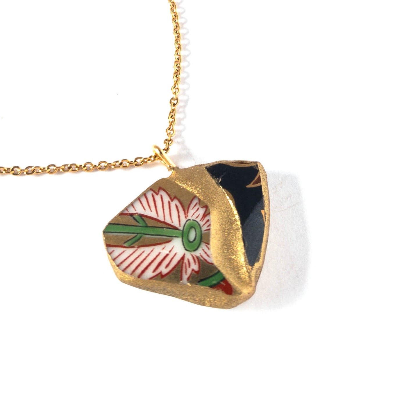 Yobitsugi Necklace-Kintsugi jewelry-Japanese pottery jewelry-JAPONICA