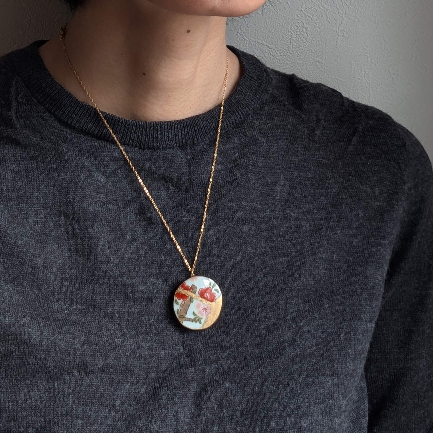 Ware Necklace-Kintsugi jewelry-Japanese pottery jewelry-JAPONICA