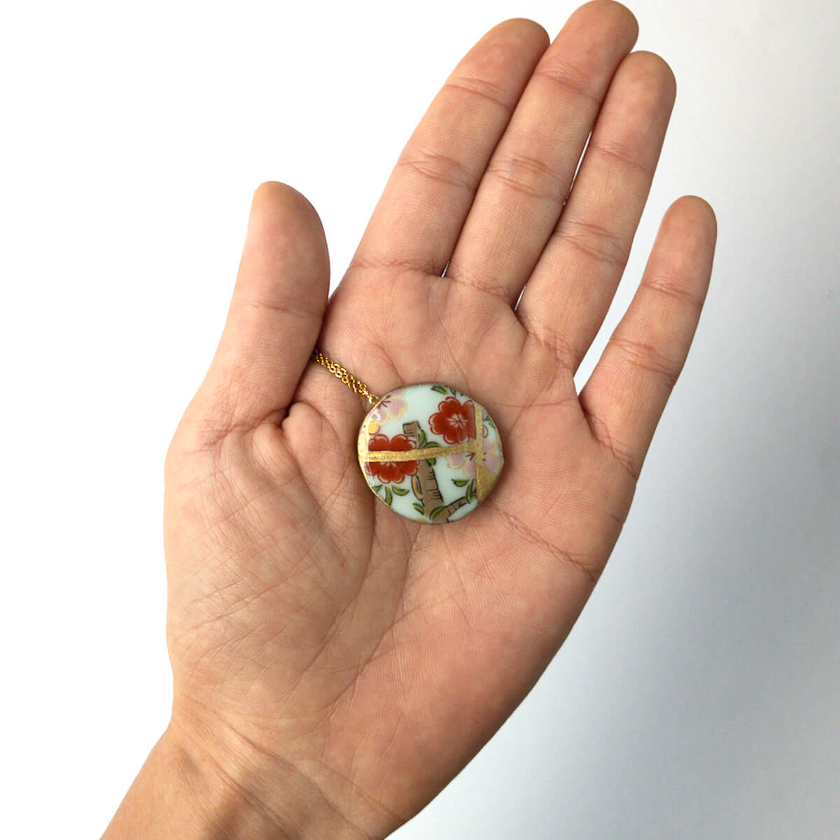 Ware Necklace-Kintsugi jewelry-Japanese pottery jewelry-JAPONICA
