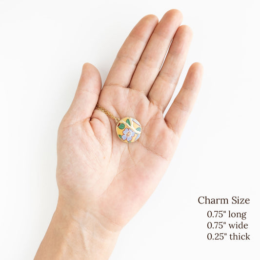 Ware Kintsugi Necklace - Yellow Blue