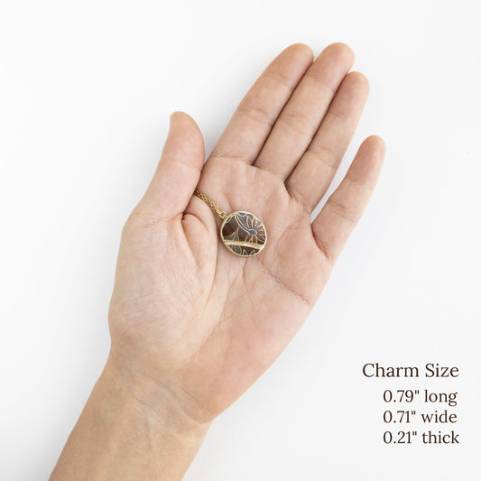 Ware Kintsugi Necklace - Brown