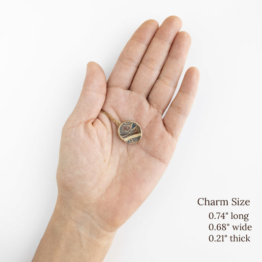 Ware Kintsugi Necklace - Brown