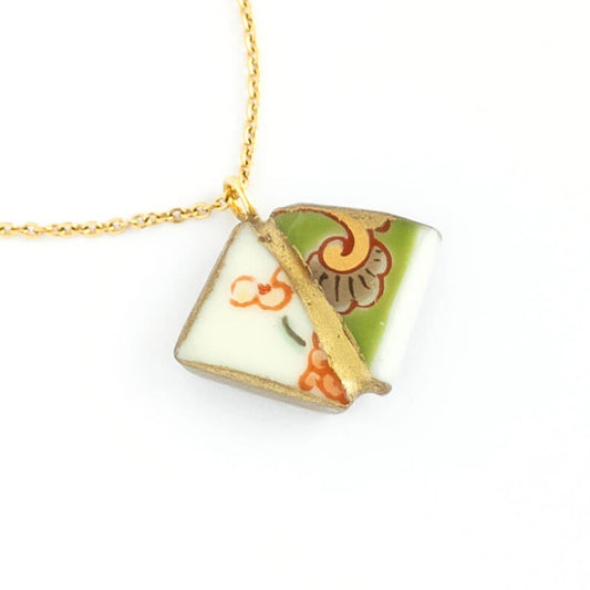 Yobitsugi Necklace-Kintsugi jewelry-Japanese pottery jewelry-JAPONICA