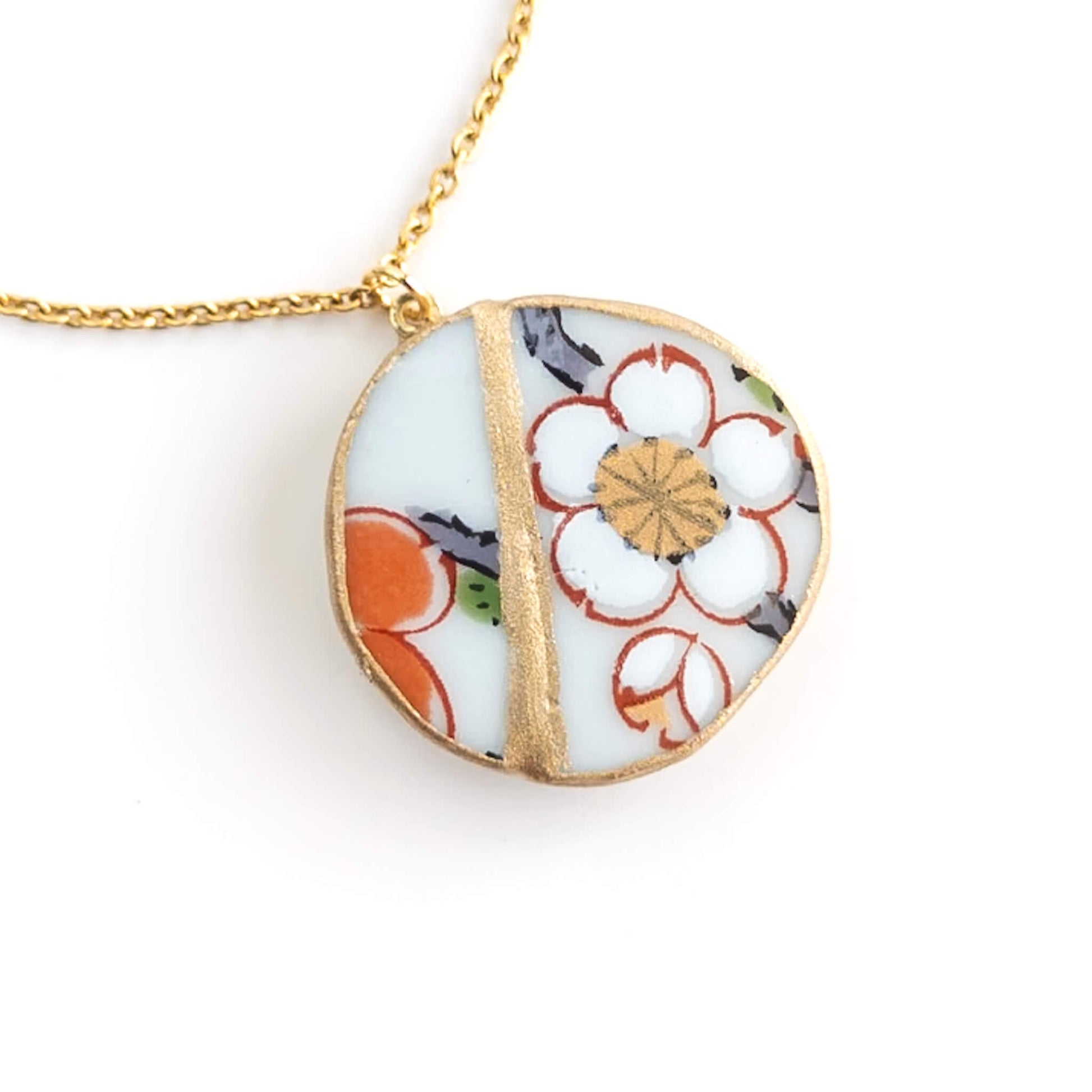 Ware Necklace-Kintsugi jewelry-Japanese pottery jewelry-JAPONICA