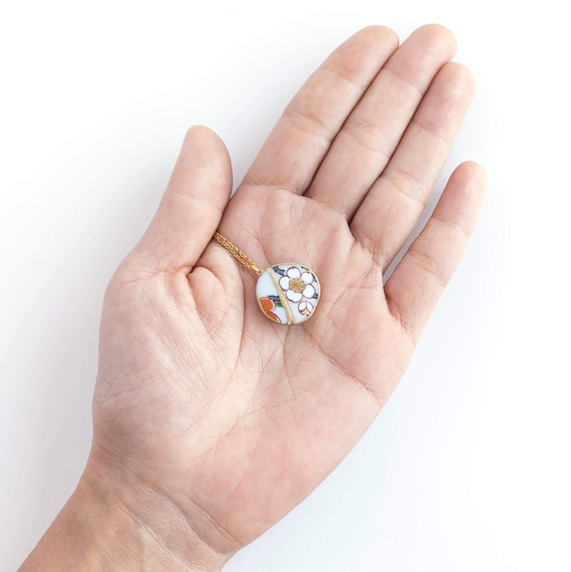 Ware Necklace-Kintsugi jewelry-Japanese pottery jewelry-JAPONICA