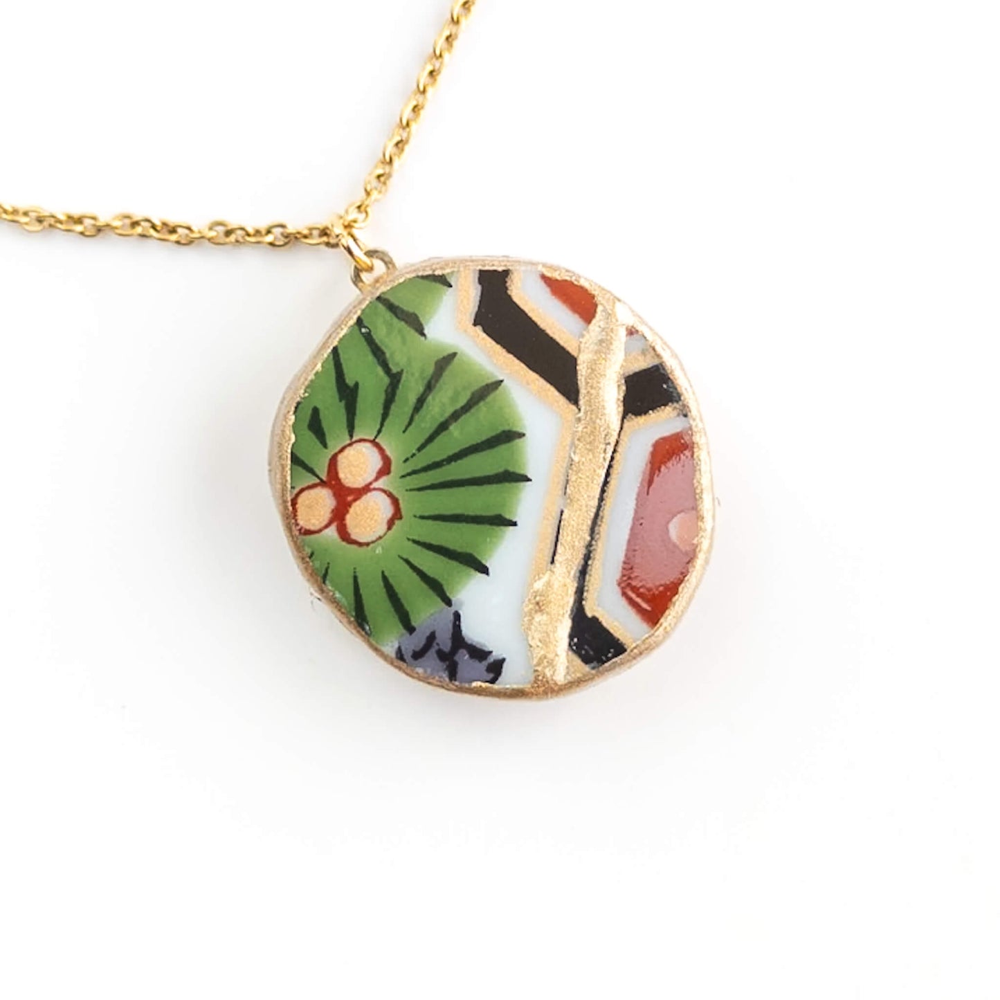 Ware Necklace-Kintsugi jewelry-Japanese pottery jewelry-JAPONICA