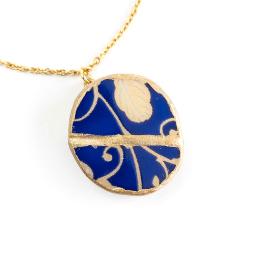 Ware Necklace-Kintsugi jewelry-Japanese pottery jewelry-JAPONICA