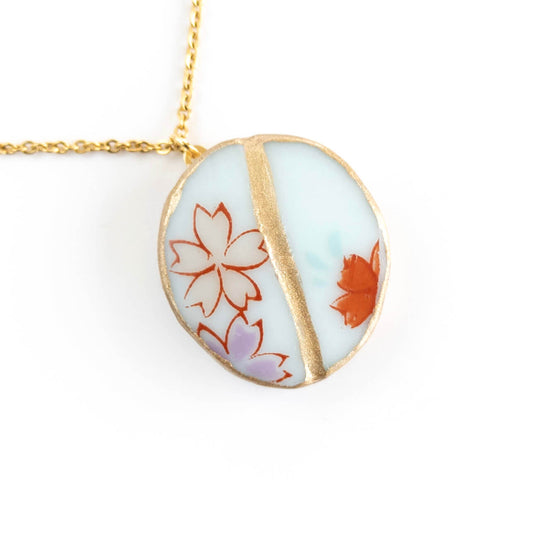 Ware Necklace-Kintsugi jewelry-Japanese pottery jewelry-JAPONICA
