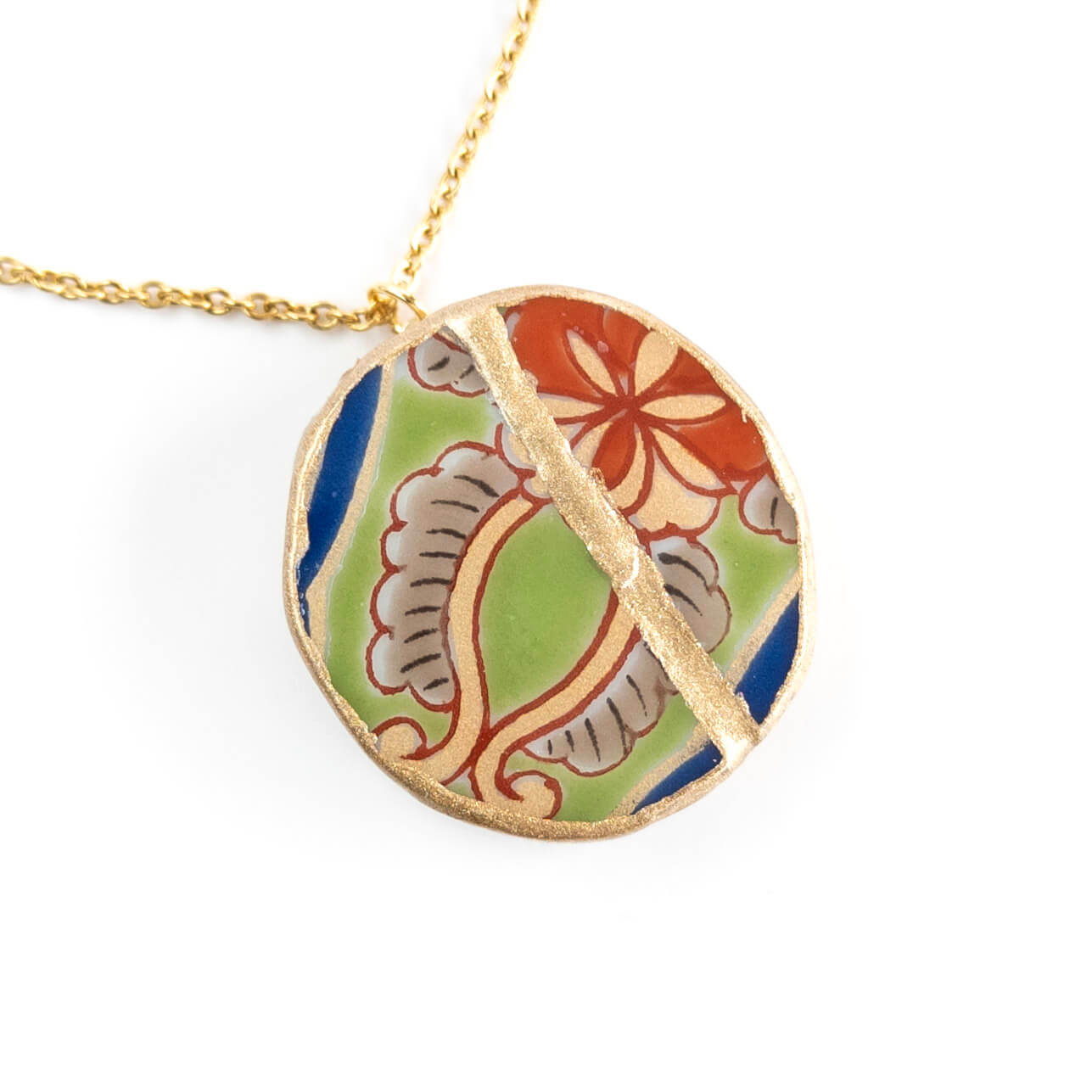 Ware Necklace-Kintsugi jewelry-Japanese pottery jewelry-JAPONICA