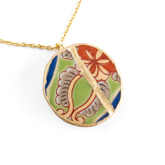 Ware Necklace-Kintsugi jewelry-Japanese pottery jewelry-JAPONICA