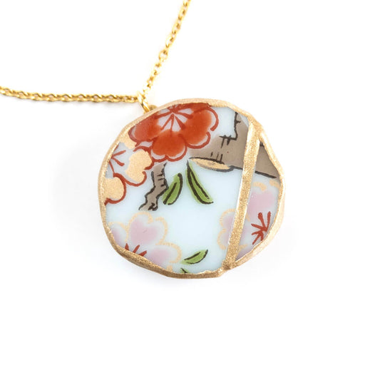 Ware Necklace-Kintsugi jewelry-Japanese pottery jewelry-JAPONICA