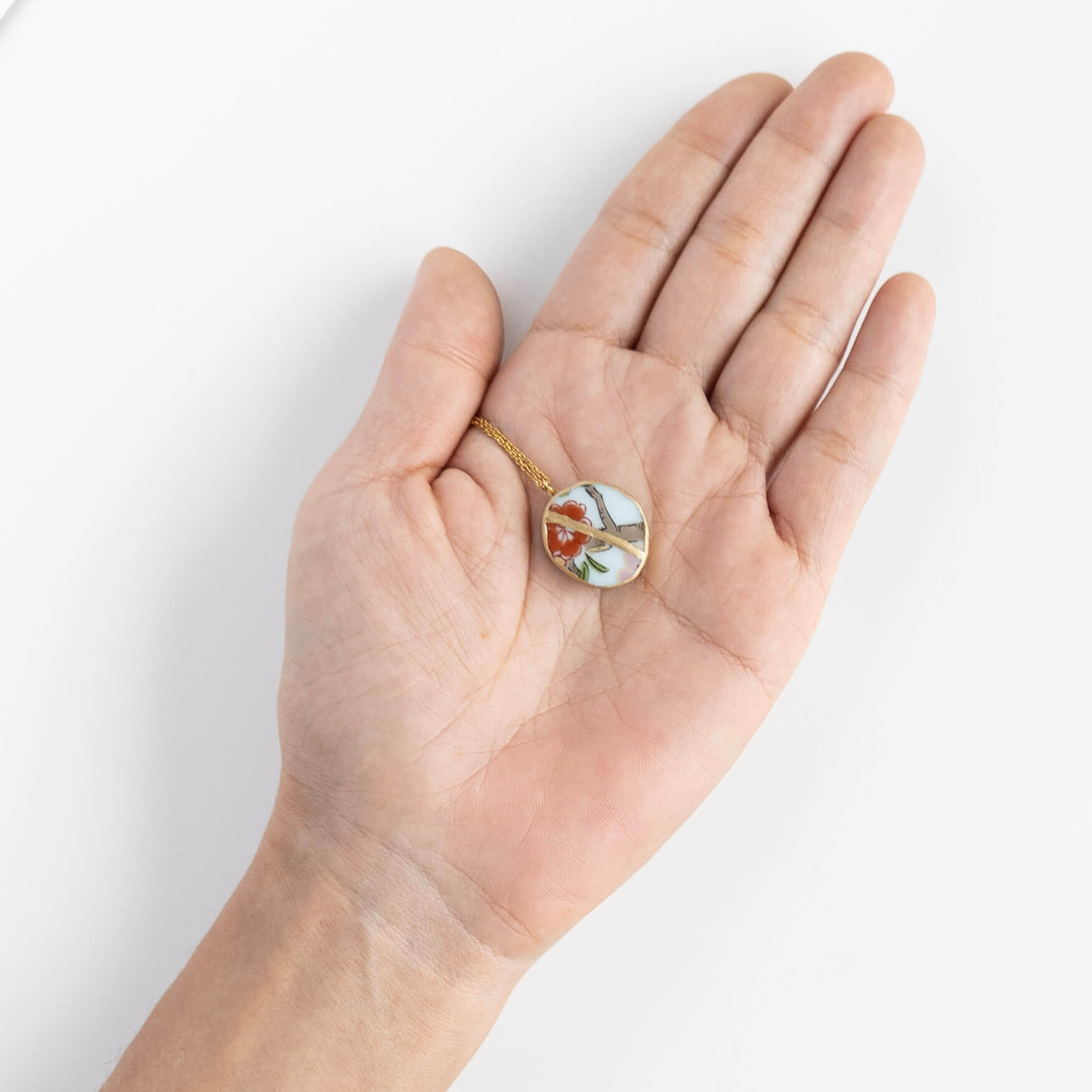 Ware Necklace-Kintsugi jewelry-Japanese pottery jewelry-JAPONICA