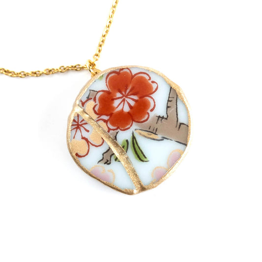 Ware Necklace-Kintsugi jewelry-Japanese pottery jewelry-JAPONICA