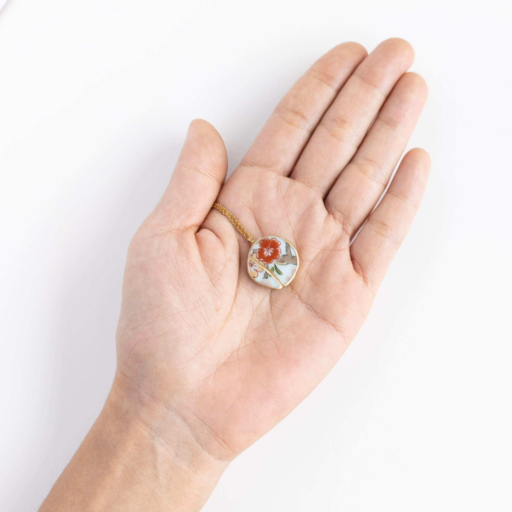 Ware Necklace-Kintsugi jewelry-Japanese pottery jewelry-JAPONICA