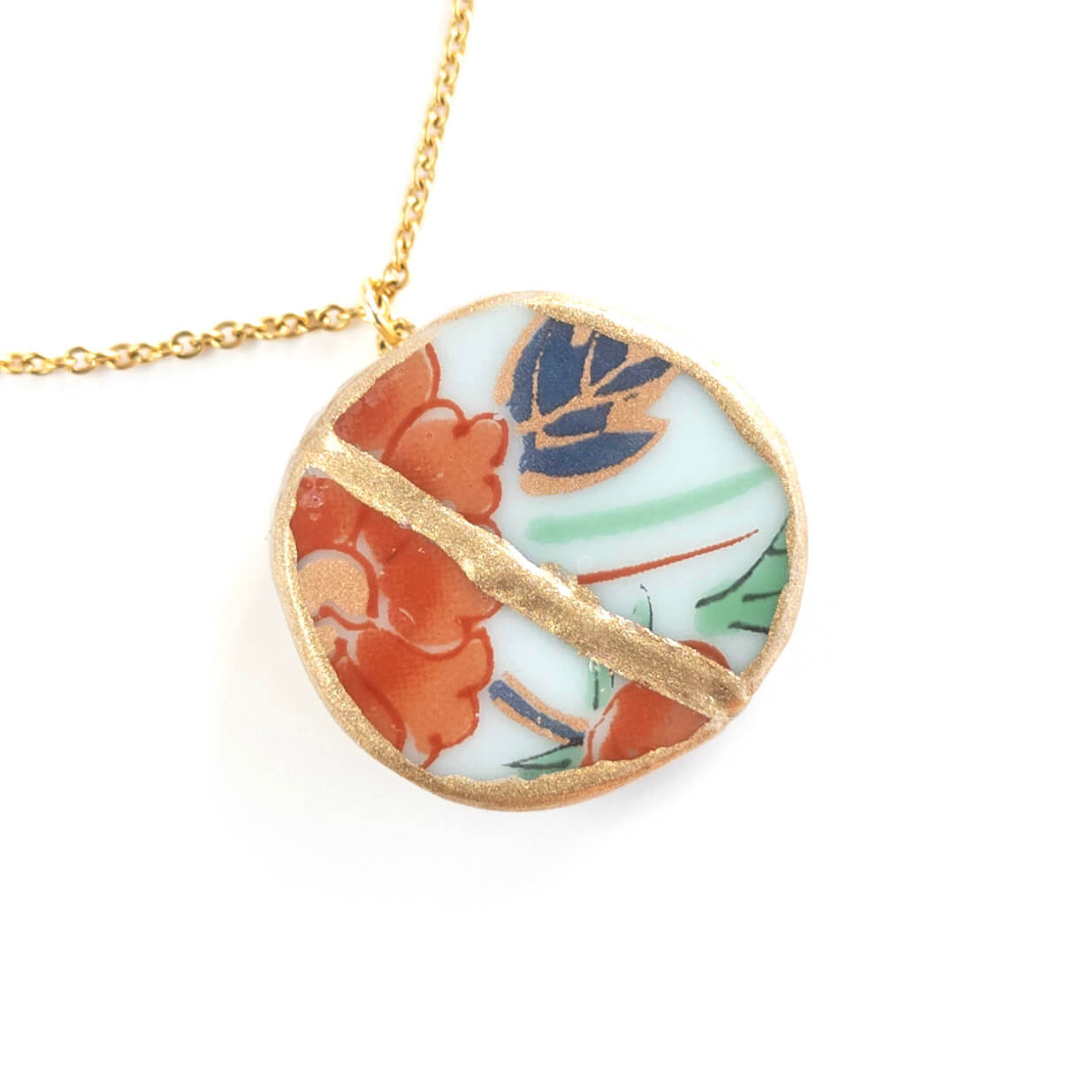 Ware Necklace-Kintsugi jewelry-Japanese pottery jewelry-JAPONICA