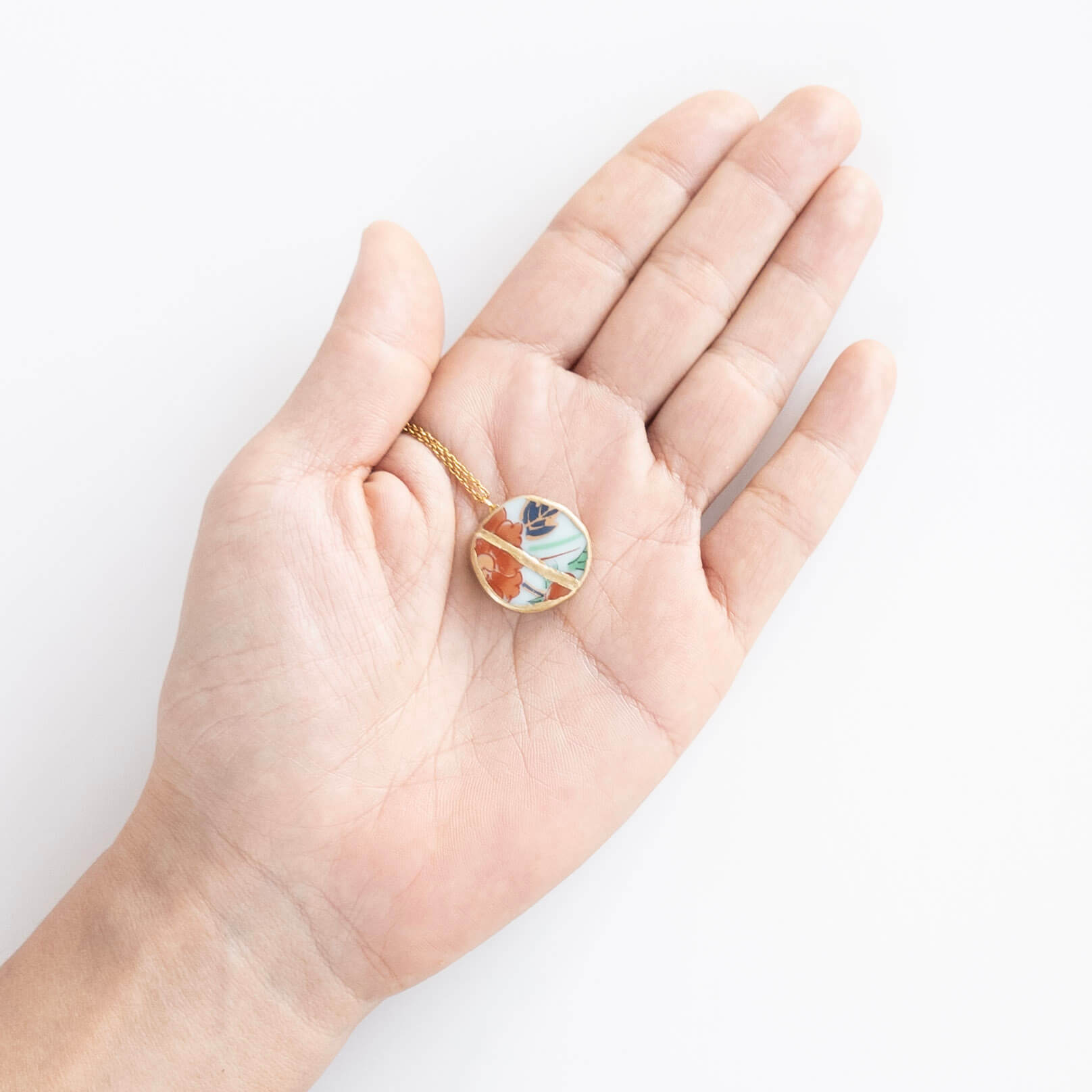 Ware Necklace-Kintsugi jewelry-Japanese pottery jewelry-JAPONICA