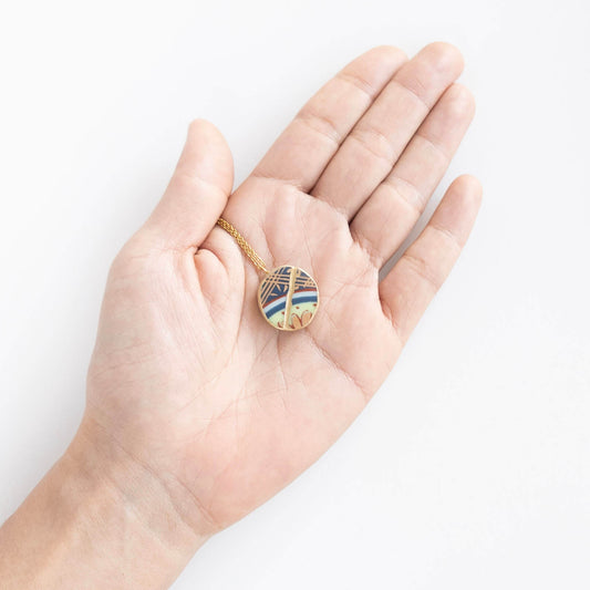 Ware Necklace-Kintsugi jewelry-Japanese pottery jewelry-JAPONICA