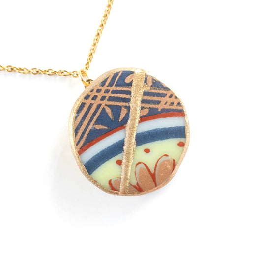 Ware Necklace-Kintsugi jewelry-Japanese pottery jewelry-JAPONICA