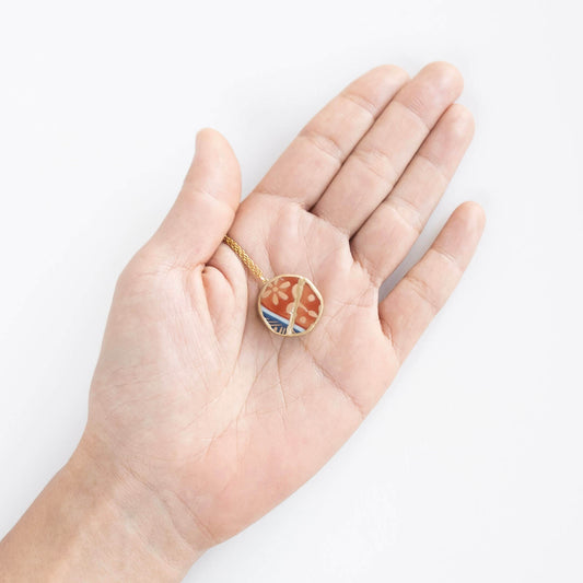 Ware Necklace-Kintsugi jewelry-Japanese pottery jewelry-JAPONICA