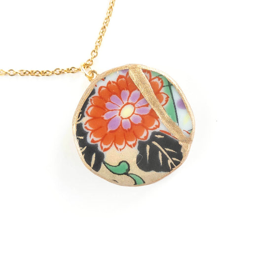 Ware Necklace-Kintsugi jewelry-Japanese pottery jewelry-JAPONICA