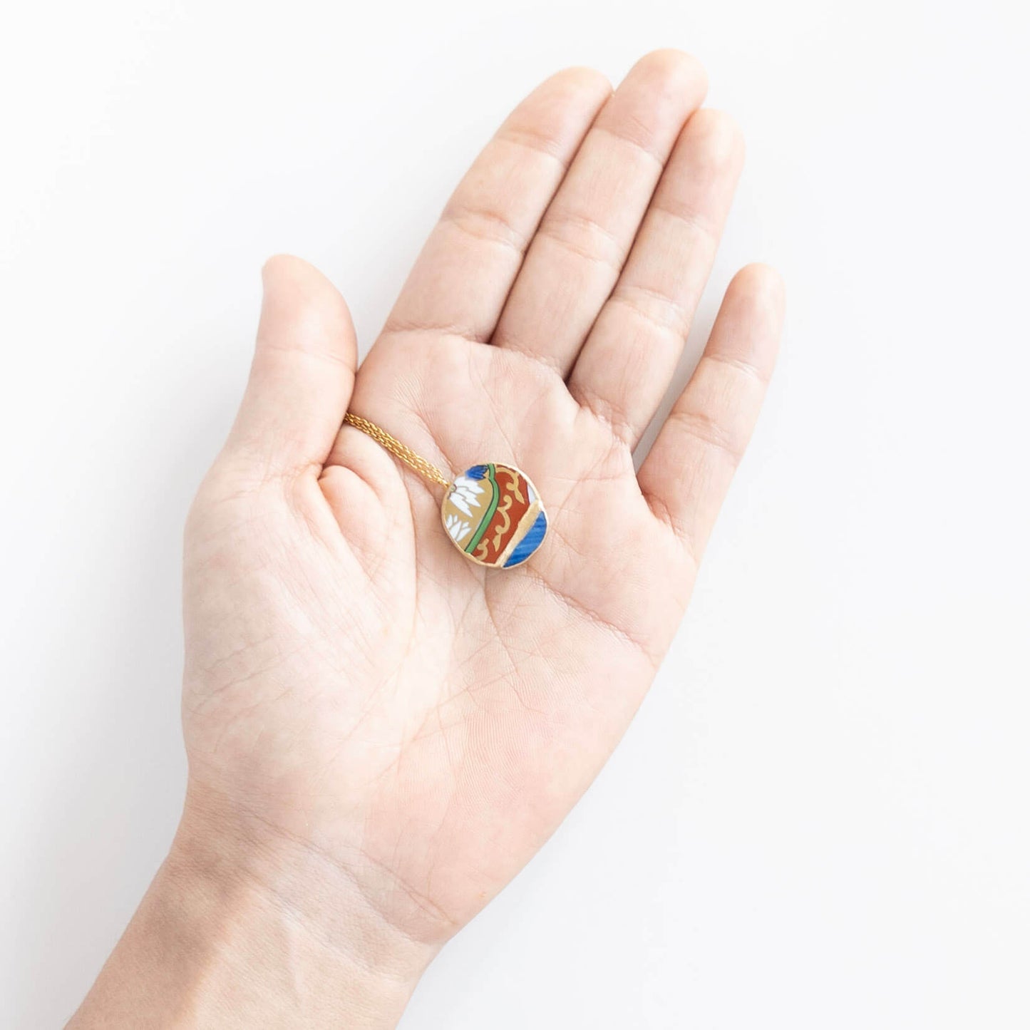 Yobitsugi Necklace-Kintsugi jewelry-Japanese pottery jewelry-JAPONICA