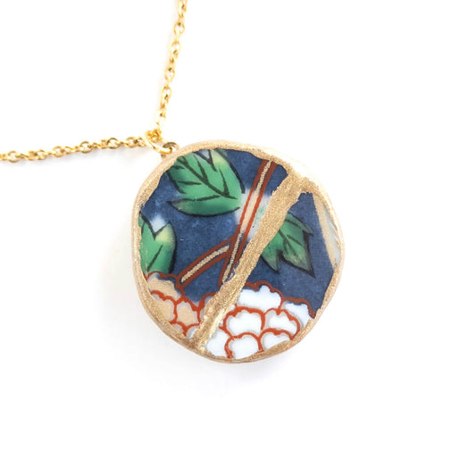 Ware Necklace-Kintsugi jewelry-Japanese pottery jewelry-JAPONICA