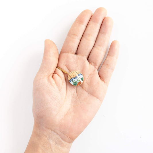 Ware Necklace-Kintsugi jewelry-Japanese pottery jewelry-JAPONICA