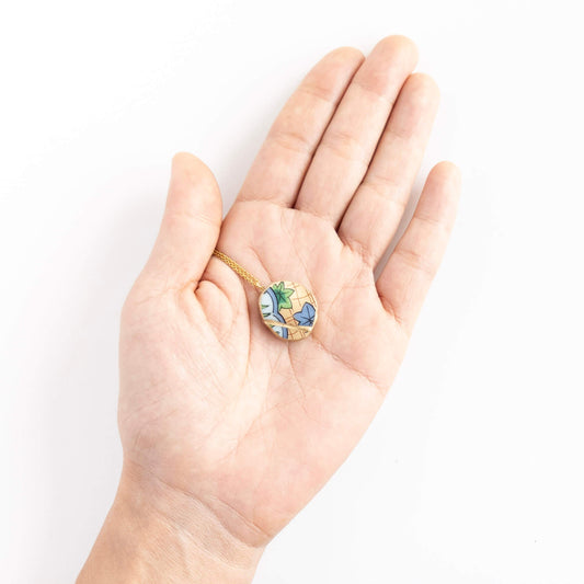 Ware Necklace-Kintsugi jewelry-Japanese pottery jewelry-JAPONICA