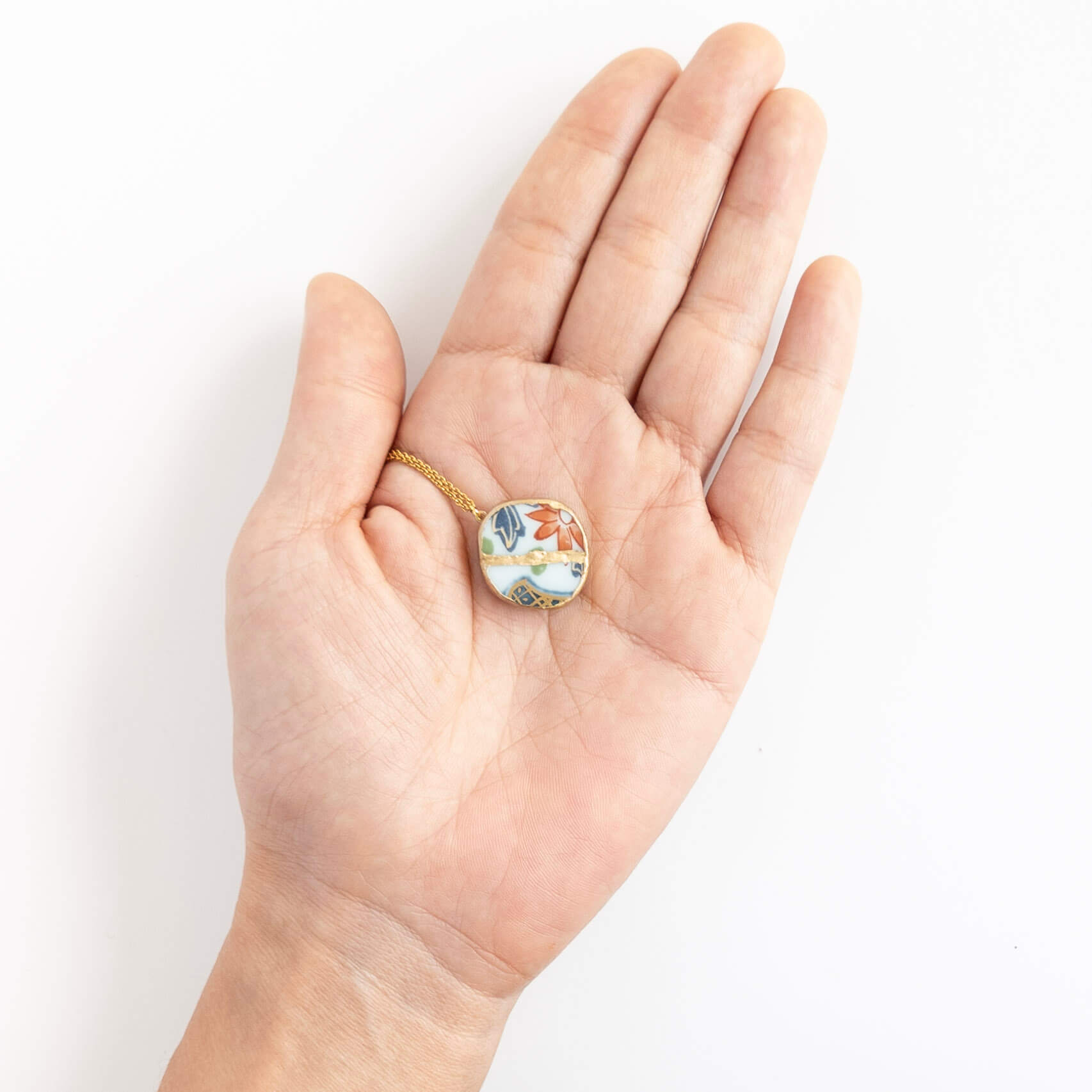 Ware Necklace-Kintsugi jewelry-Japanese pottery jewelry-JAPONICA