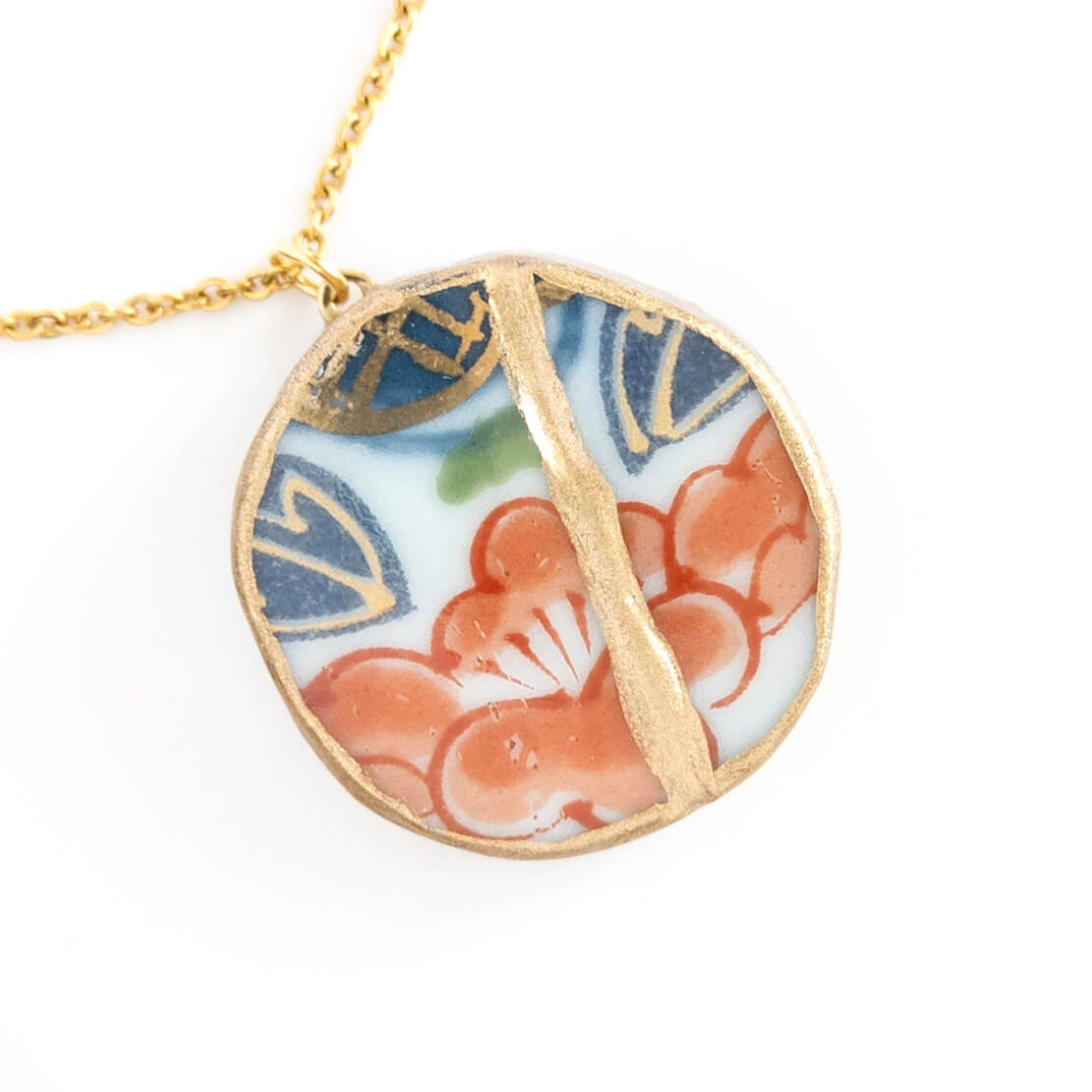 Ware Necklace-Kintsugi jewelry-Japanese pottery jewelry-JAPONICA