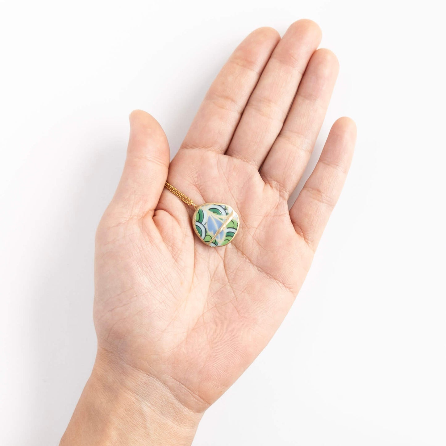 Ware Necklace-Kintsugi jewelry-Japanese pottery jewelry-JAPONICA