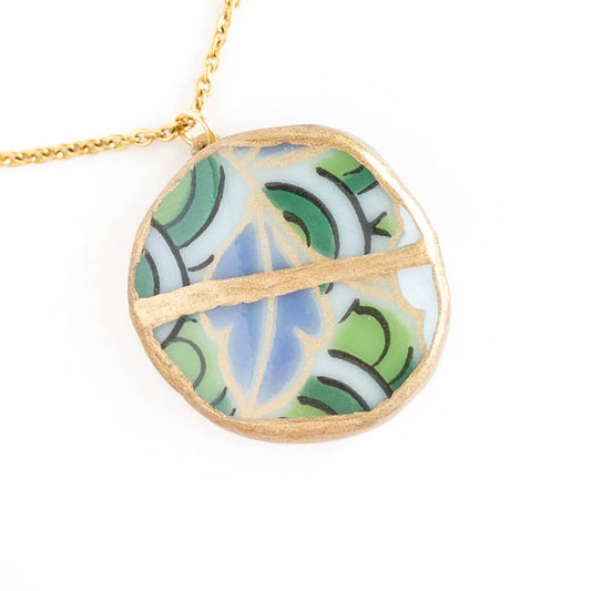 Ware Necklace-Kintsugi jewelry-Japanese pottery jewelry-JAPONICA