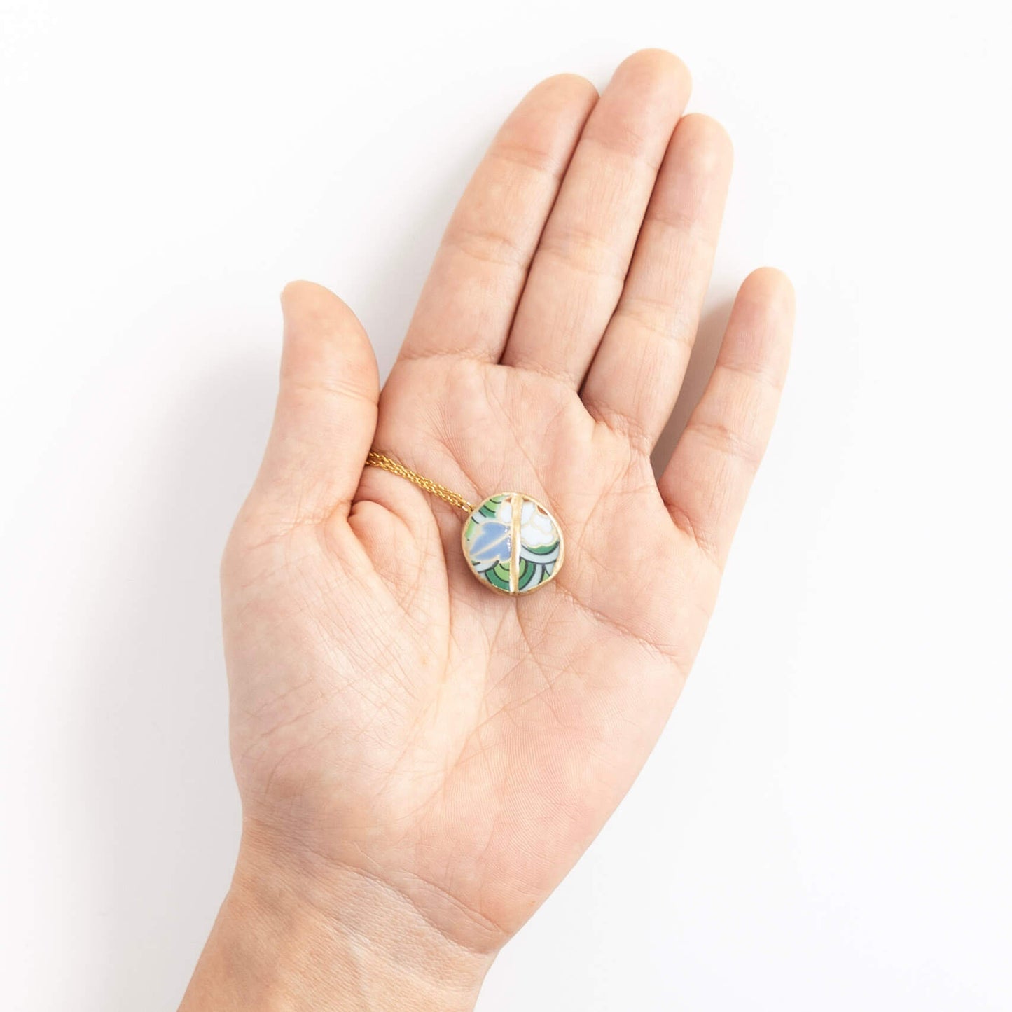 Ware Necklace-Kintsugi jewelry-Japanese pottery jewelry-JAPONICA