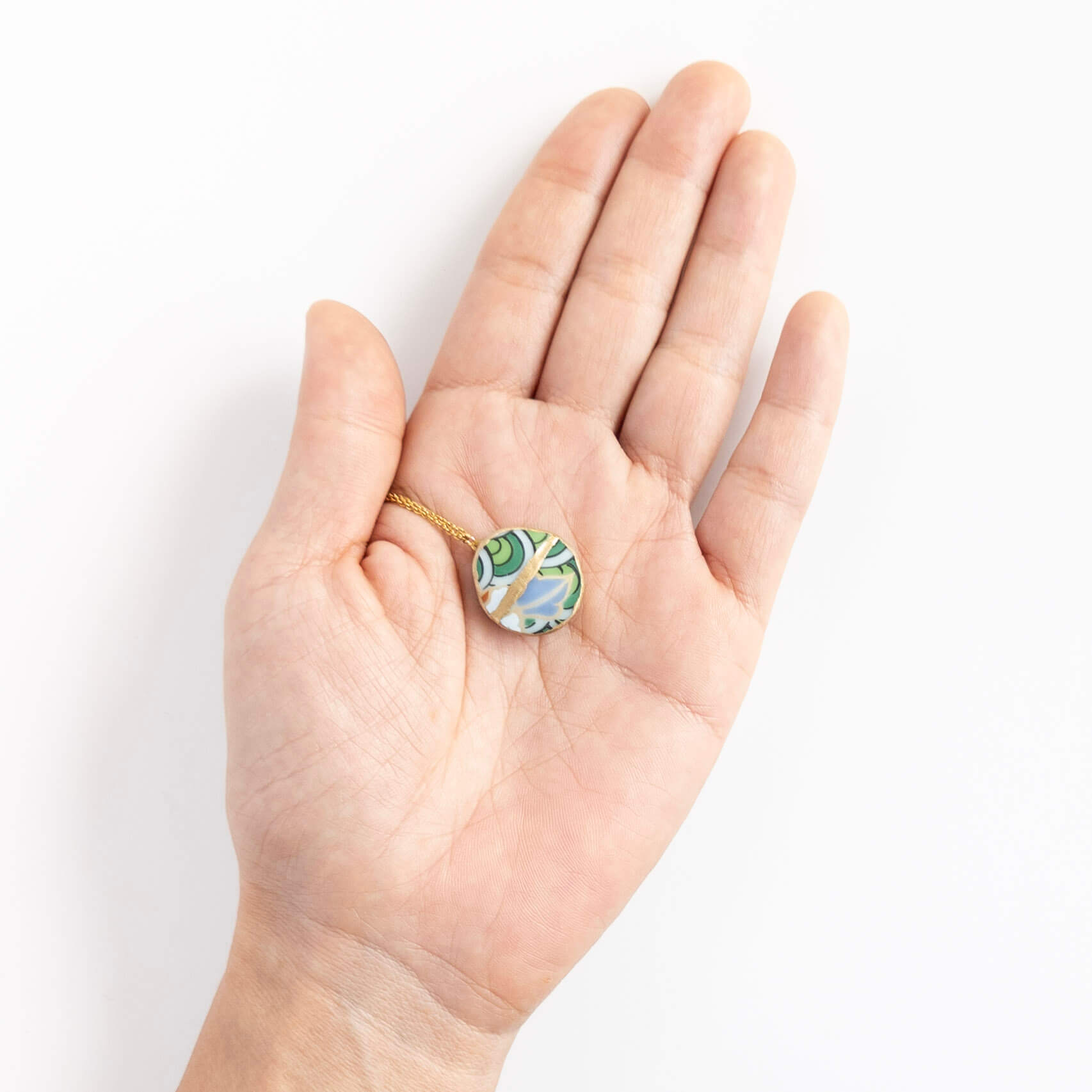 Ware Necklace-Kintsugi jewelry-Japanese pottery jewelry-JAPONICA