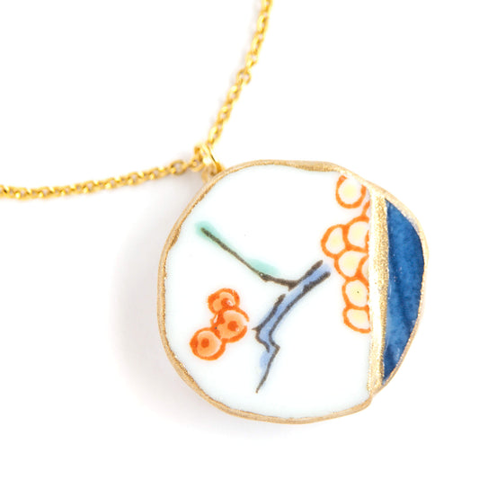 Yobitsugi Necklace-Kintsugi jewelry-Japanese pottery jewelry-JAPONICA