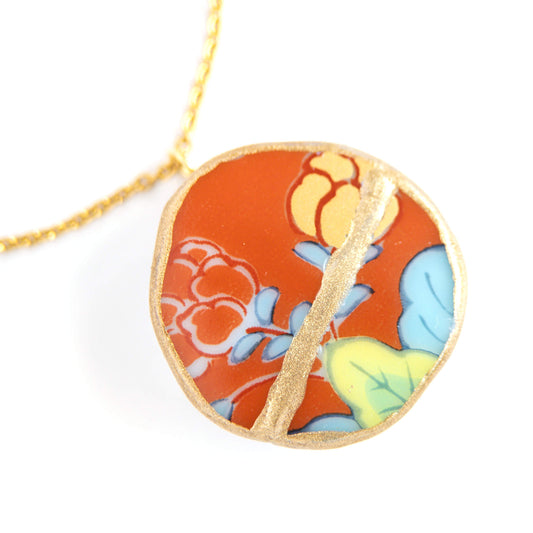 Ware Necklace-Kintsugi jewelry-Japanese pottery jewelry-JAPONICA